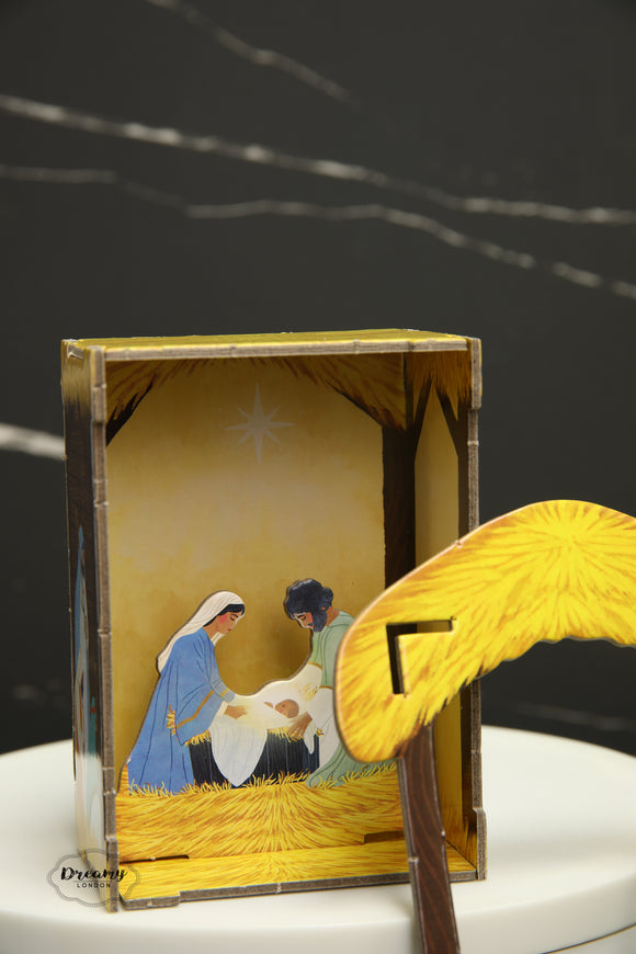 Nativity Scene Pop & Slot 3D Diorama
