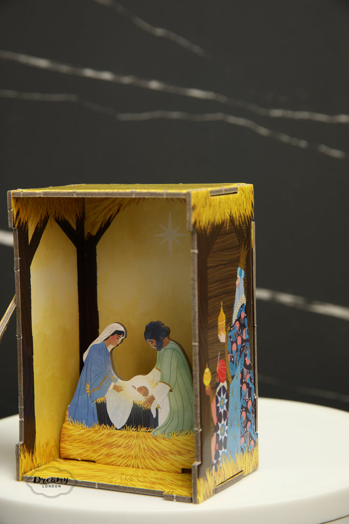 Nativity Scene Pop & Slot 3D Diorama
