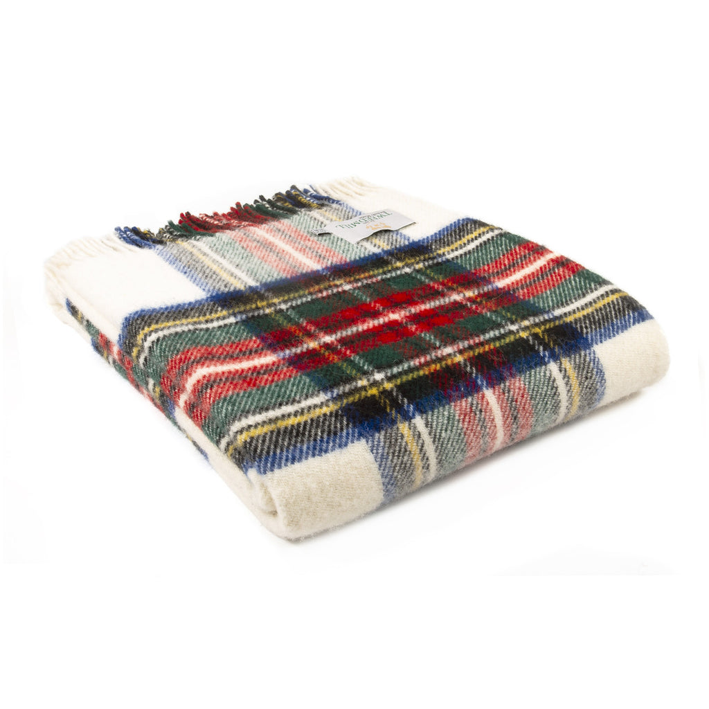 Jenkins Scottish Dress Stewart Tartan Wool Blanket