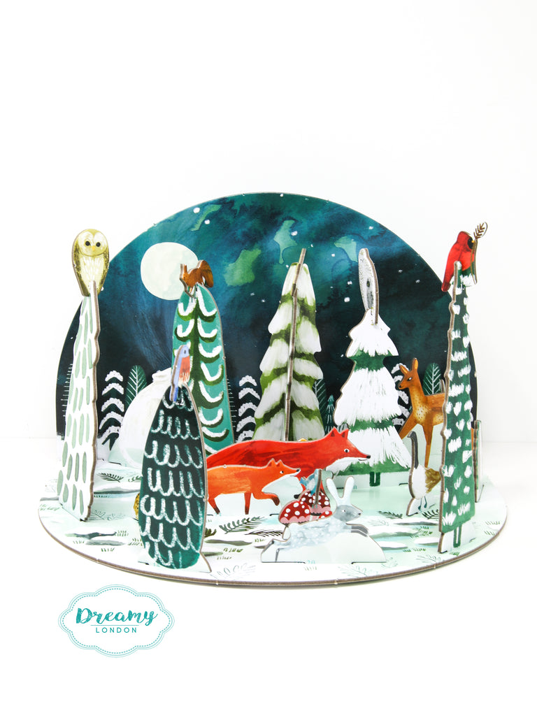 Alpine Foxes Pop & Slot Advent Calendar 2023