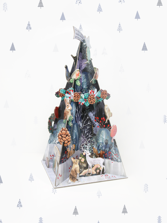 Silver Stag 3D Pop and Slot Advent Calendar