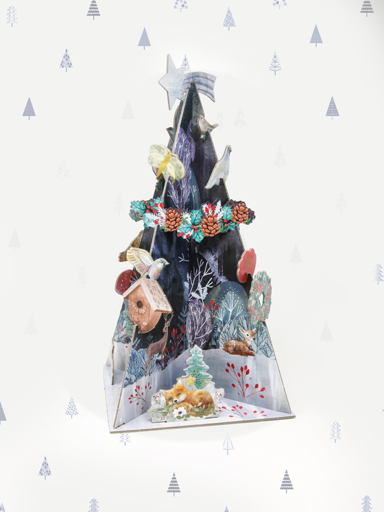 Silver Stag 3D Pop and Slot Advent Calendar