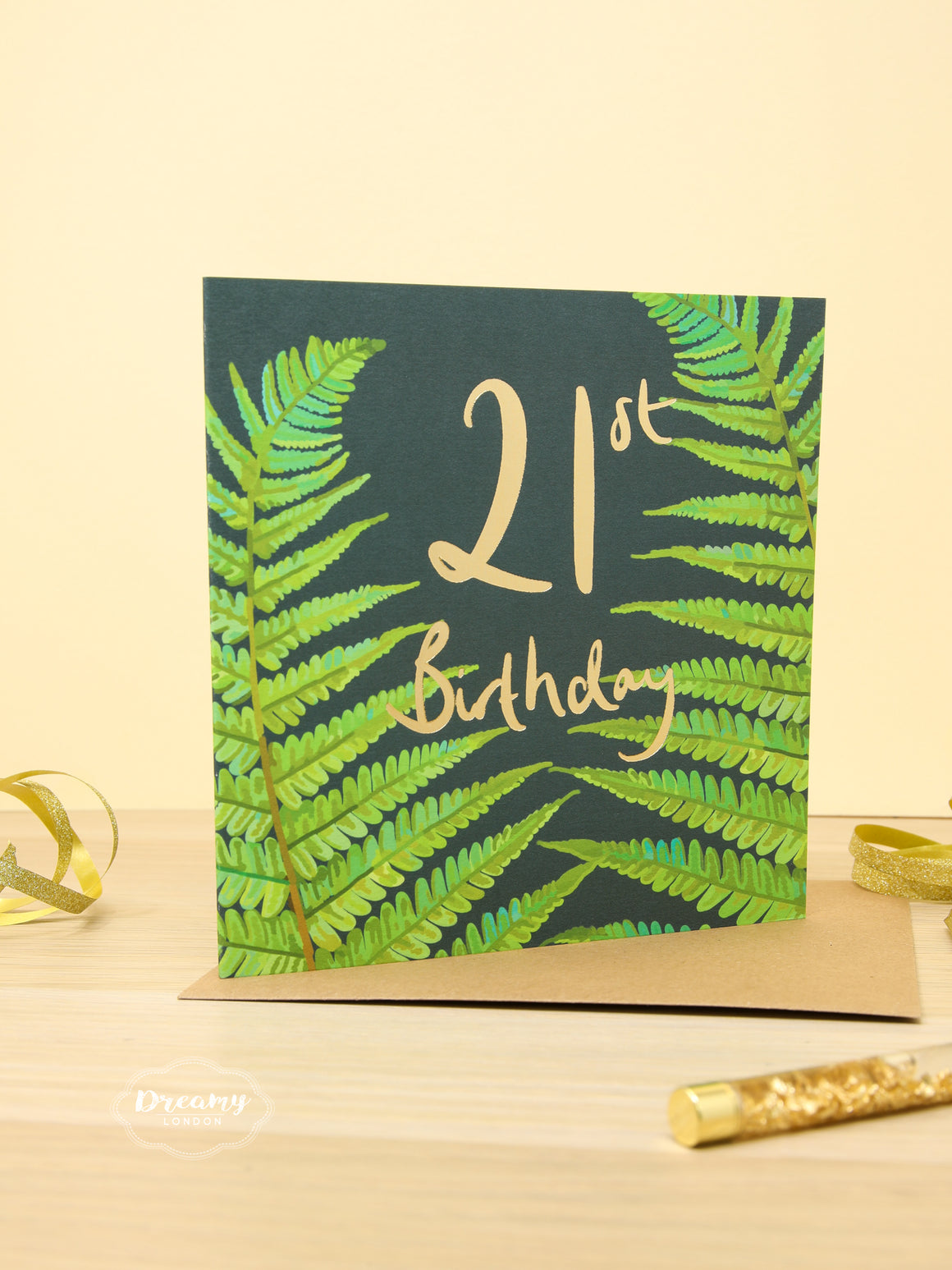 21st Tropical Birthday Card