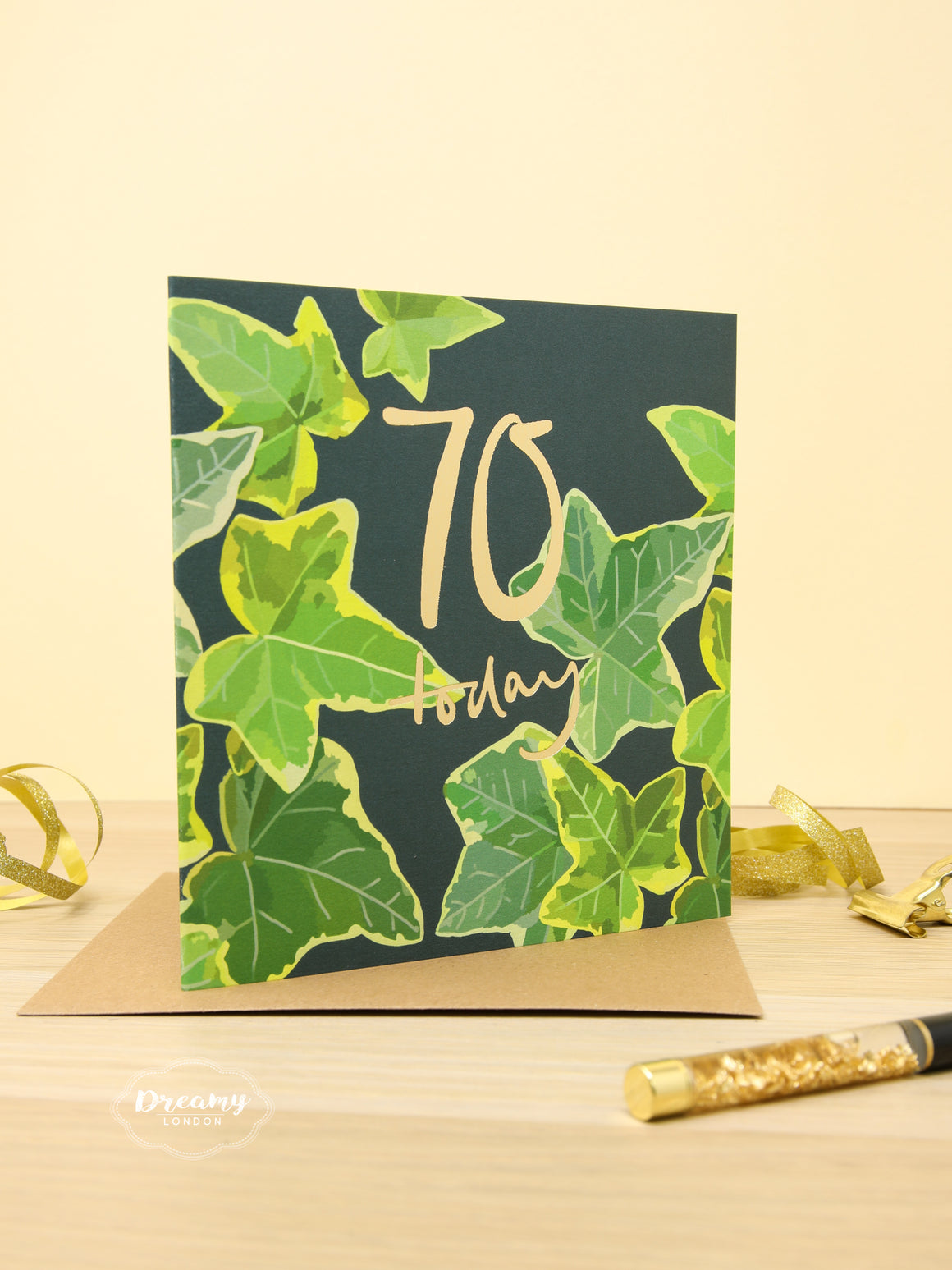 70th Tropical Birthday Card