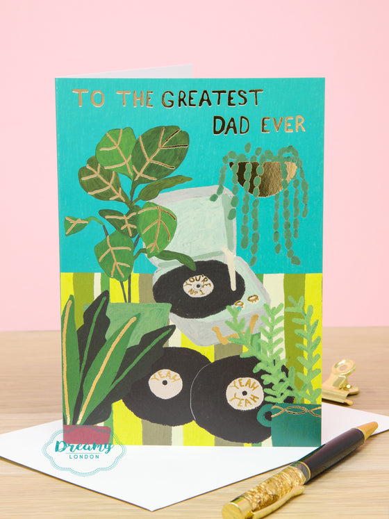 Greatest Dad Father's Day Card