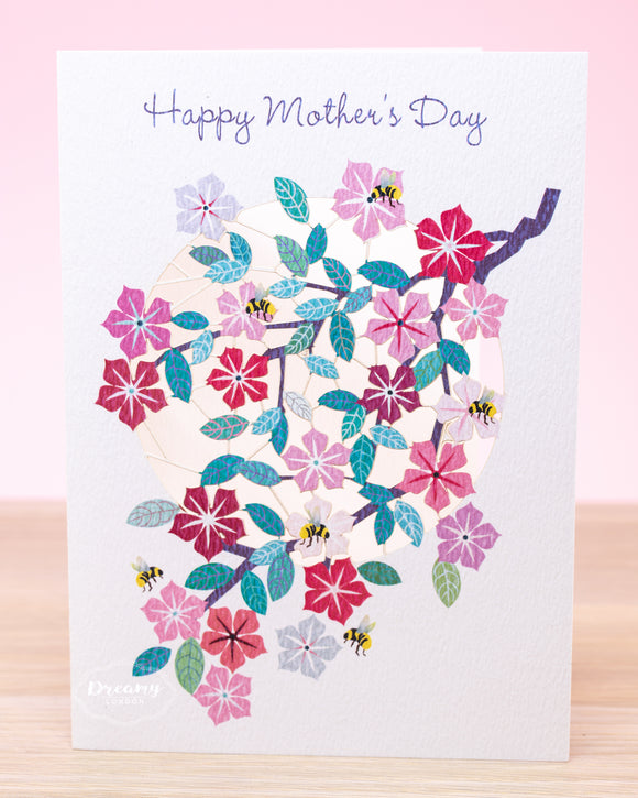 Floral Mother's Day Card - dreamylondon