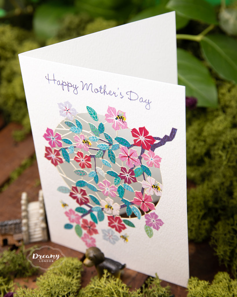 Floral Mother's Day Card - dreamylondon