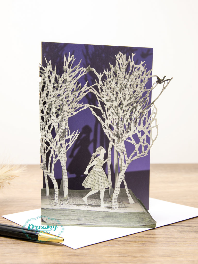 Into the Woods Princess Fairytale Lasercut Card