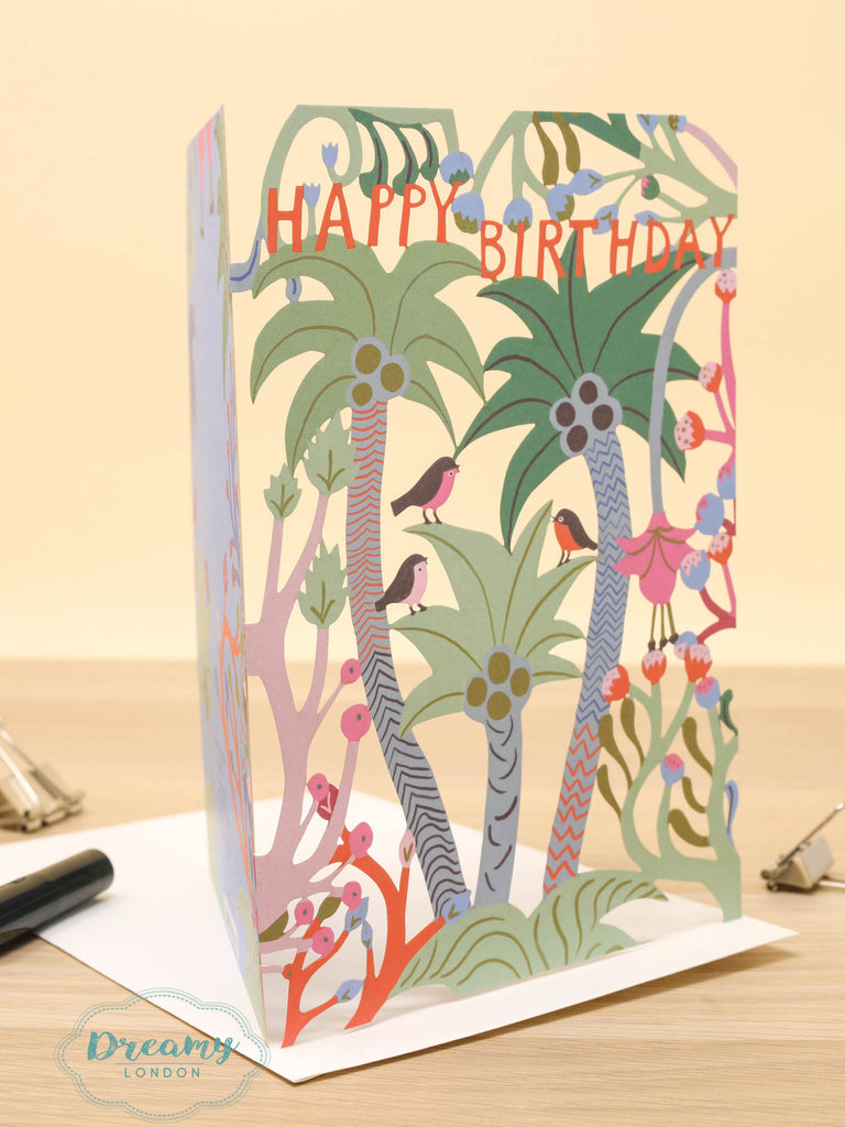 Palm Tree Birthday Card
