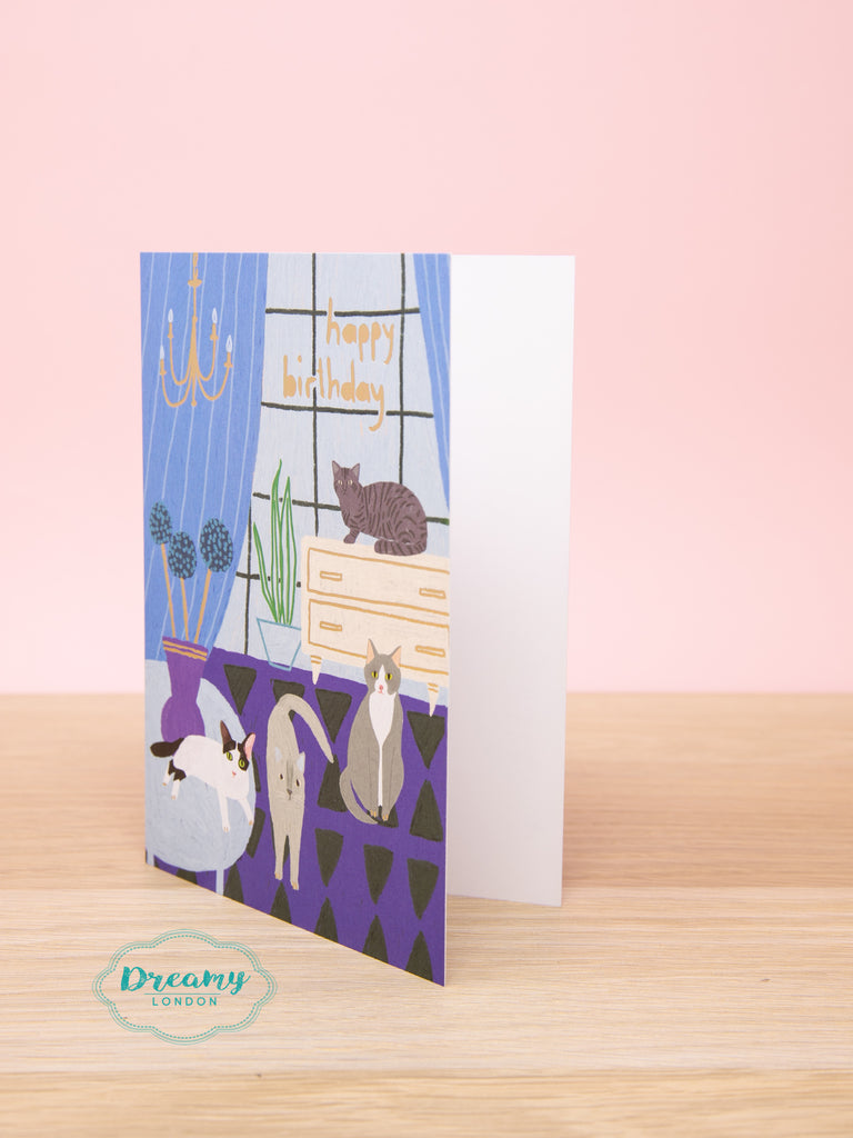Glass Menagerie Petite Birthday Card