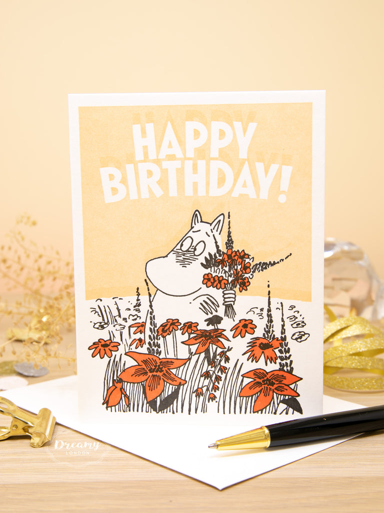 Moomin Birthday Card
