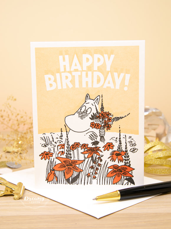 Moomin Birthday Card