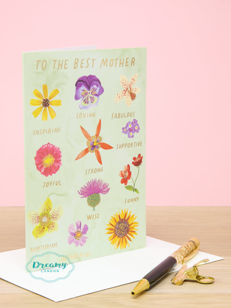 Best Mother Greetings Card