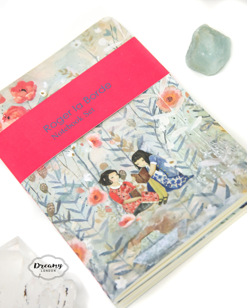 Dreamland Girls A6 notebooks - Set of 3 - dreamylondon