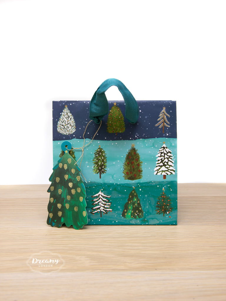 Christmas Tree Mini Paper Bag