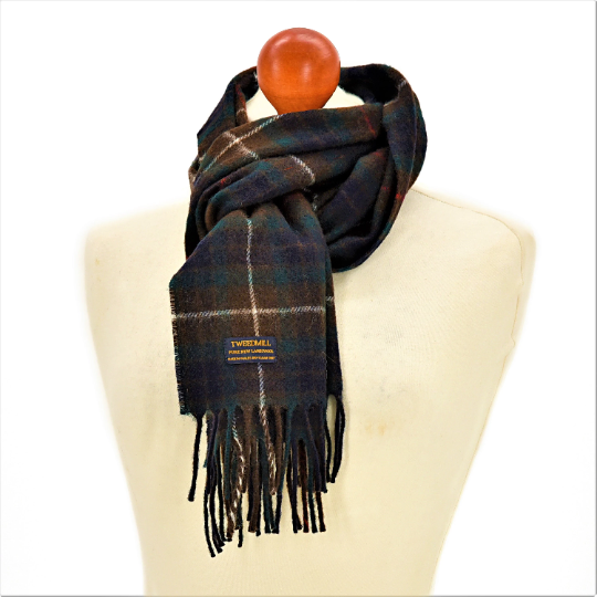 Pure Wool Scarf Country Check